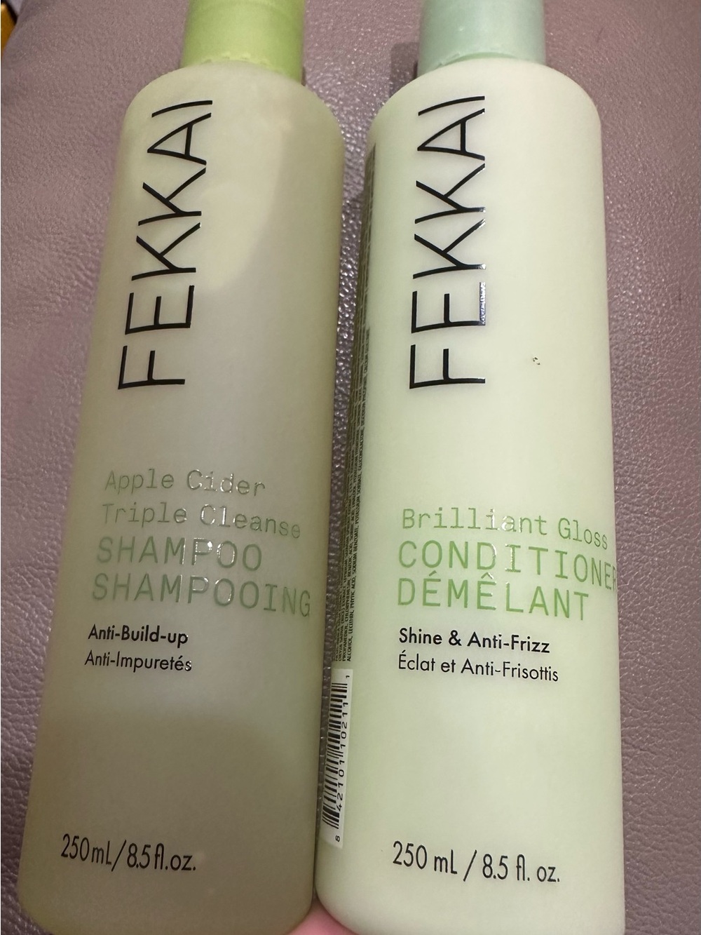 Apple Cider Triple Cleanse Shampoo & Brilliant Gloss Conditioner Set
